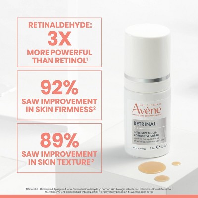 Avene Retrinal 0.1% Intensive Multi-Corrective Cream 0.5 fl oz - New