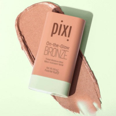 Pixi On The Glow Bronze Tinted Moisturizer Stick Bronzer Soft Glow 0.6oz - Imperfect Box