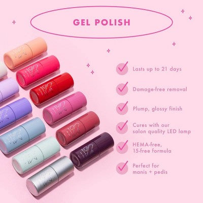 Olive & June Gel Nail Polish Peel Off Base Coat 0.46 fl oz - Imperfect Container