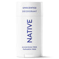 Native Solid Deodorant Unscented Aluminum-Free 2.65oz - Imperfect Container