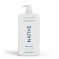 Native Body Wash Sea Salt & Cedar with Pump 36 fl oz - New