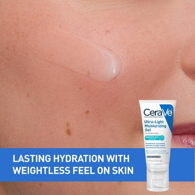 CeraVe Ultra-Light Moisturizing Face Gel 1.75 fl oz - Missing Box