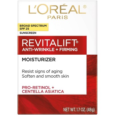 L'Oreal Paris Revitalift Anti-Wrinkle + Firming Day Cream SPF 25  1.7oz - Missing Box
