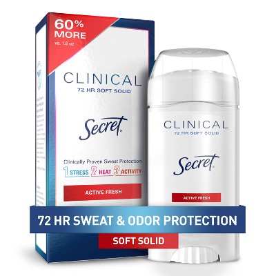 Secret Clinical Active Fresh 2.6oz - Imperfect Box