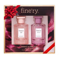 fine'ry. Mini EDP Duo Gift Set Rosa Lina + Flower Bed 2pc - Imperfect Box
