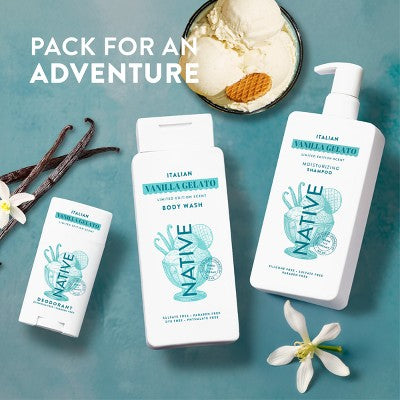 Native Passport Limited Edition Global Flavors Deodorant Italian Vanilla Gelato 2.65 fl oz - Imperfect Container