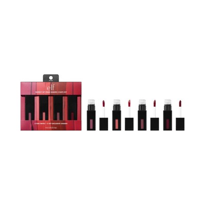 e.l.f. Glossy Lip Stain Shades 4 Days Kit 0.008oz - Imperfect Box