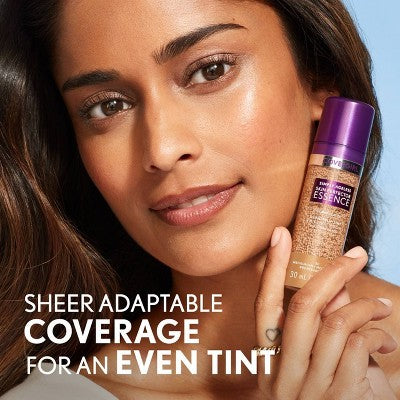 COVERGIRL Simply Ageless Skin Perfector Essence Vegan Foundation 80 Deep 1 fl oz - Imperfect Container
