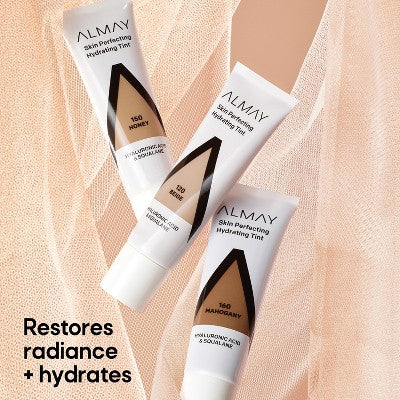 Almay Hydrating Lightweight with Light Coverage Liquid Foundation Tint 100 Ivory 0.94 fl oz - New