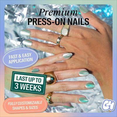 Chillhouse Chill Tips Press-On Fake Nails AI Supernova 24ct - Imperfect Box
