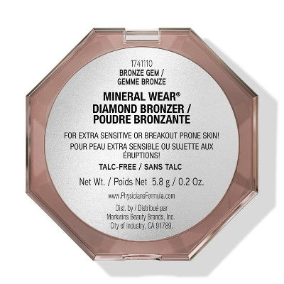 Physicians Formula Mineral Wear Diamond Bronzer 0.2oz - Imperfect Box