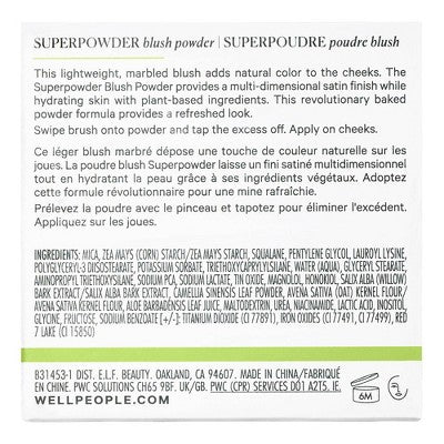 Well People Superpowder Blush Pink Lady 0.17oz - Imperfect Box