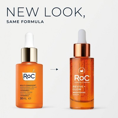 RoC Brightening Anti-Aging Serum with Vitamin C for Dark Spots 1.0 fl oz - Imperfect Box