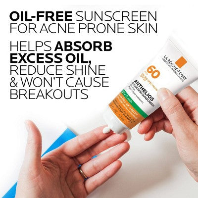 La Roche Posay Anthelios Clear Skin Dry Touch Face Sunscreen SPF 60 3.0 fl oz - Missing Box