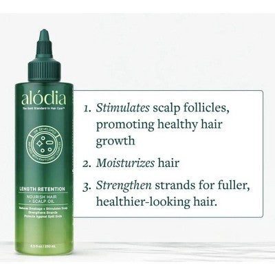 Alodia Nourish and Grow Healthy Hair and Scalp Oil 8.5 fl oz - New
