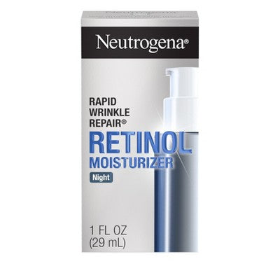 Neutrogena Rapid Wrinkle Repair Retinol Night Face Moisturizer 1 fl oz - Missing Box