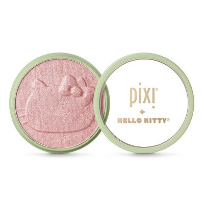 Pixi + Hello Kitty Highlighting Pressed Powder Blush Friendly Blush 0.35oz - Imperfect Box