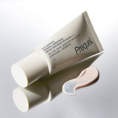 Prequel Mineral SPF 50 PA++++ Facial Treatment SPF 50 EXP 10-2026 1.7fl oz - Imperfect Box