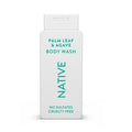 Native Body Wash for Men & Women Sulfate Free Palm Leaf & Agave 18 fl oz - New