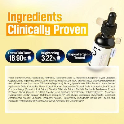 numbuzin No.5+ Glutathione Vitamin Concentrated Face Serum Travel Size 1.01 fl oz - Imperfect Box