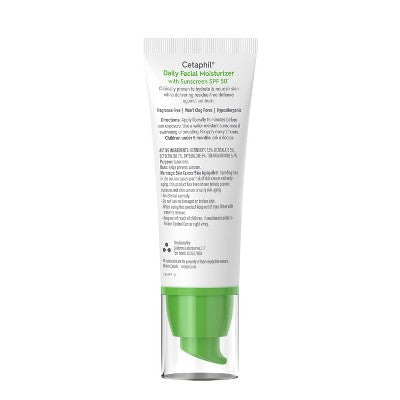 Cetaphil Daily Face Moisturizer Sunscreen SPF 50  1.7 fl oz - Imperfect Box
