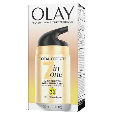 Olay Total Effects Face Moisturizer SPF 30 1.7 fl oz - Missing Box