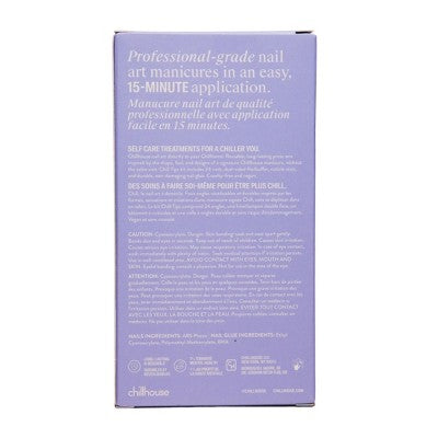 Chillhouse Chill Tips Press-On Fake Nails AI Supernova 24ct - Imperfect Box
