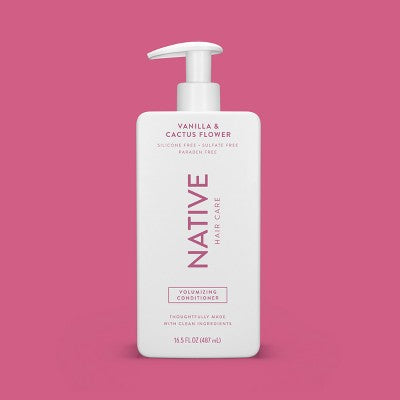 Native Fall Seasonal Vanilla Cactus Flower Volumizing Conditioner 16.5 fl oz - New