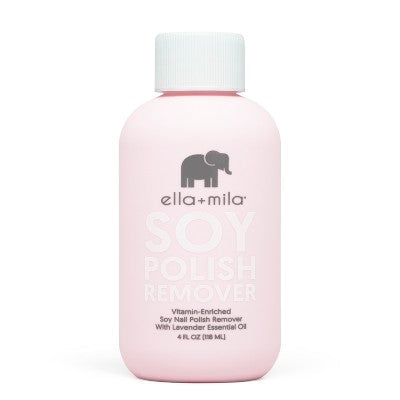ella+mila Soy Nail Polish Remover Lavender 4 fl oz - New