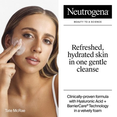 Neutrogena Hydro Boost Hydrating Facial Cleanser and Makeup Remover 16 fl oz - New