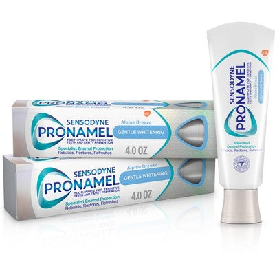 Sensodyne ProNamel Gentle Whitening Toothpaste 4oz/2pk - Missing Box