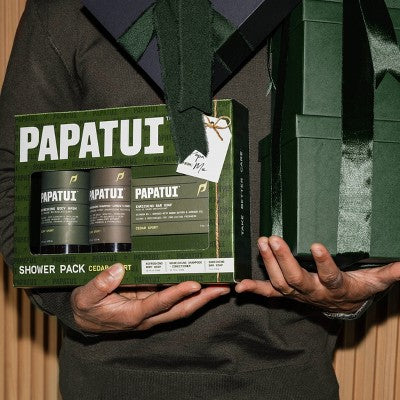 Papatui Men's Shower Pack Lush Coconut 3ct - Imperfect Box