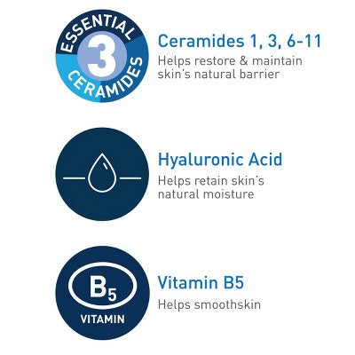 CeraVe Hydrating Hyaluronic Acid Face Serum 1 fl oz - Imperfect Box