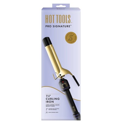 Hot Tools Pro Signature Gold Curling Iron 1 1/4" - Imperfect Box