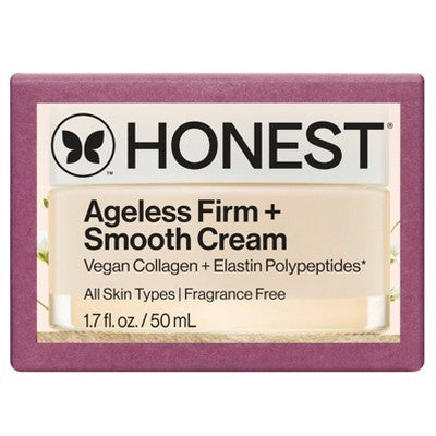 Honest Beauty Ageless Firm Smooth Cream Vegan Hyaluronic Acid 1.7oz - Imperfect Box
