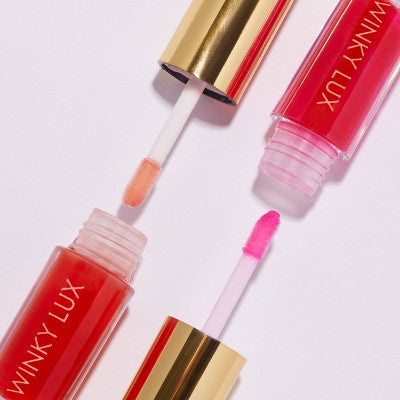 Winky Lux Barely There Tinted Lip Oil Flush 0.12 fl oz - New