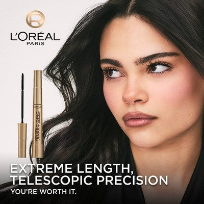 L'Oreal Paris Telescopic Original Mascara 905 Black 0.27 fl oz - Missing Box