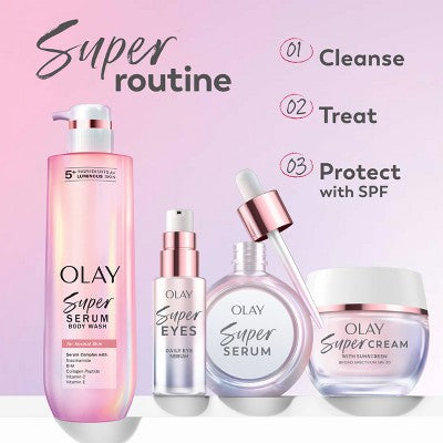 Olay Super Eye Serum Cream Day with Vitamin C 0.45 fl oz - Imperfect Box