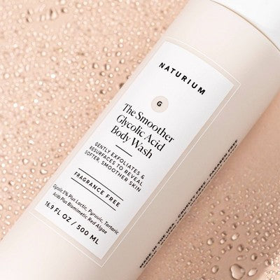 Naturium The Smoother Glycolic Acid Exfoliating Body Wash 16.9 fl oz - Imperfect Container