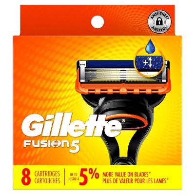 Gillette Fusion 5 Men's Razor Blade Refills 8ct - Imperfect /box