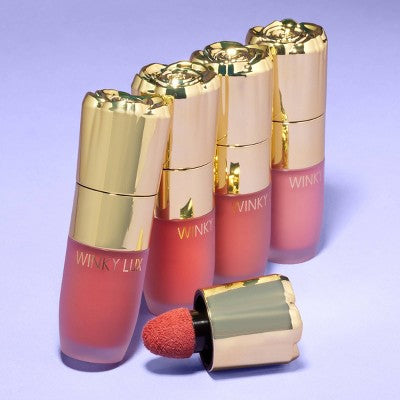 Winky Lux Cheeky Rose Liquid Blush Queen 0.21oz - New