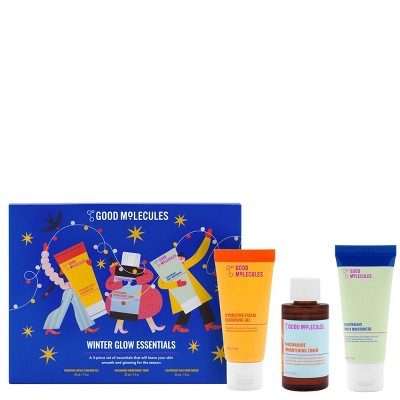 Good Molecules Winter Glow Skincare Essentials Gift Set 3pc - Imperfect Box