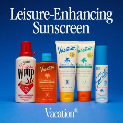 Vacation Sunscreen Classic Whip SPF 30 4 fl oz - Imperfect Container