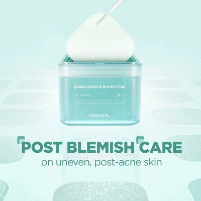 MEDIHEAL Madecassoside Blemish Toner Pads 100ct - Imperfect Box