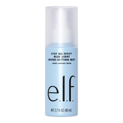 e.l.f. Stay All Night Blue Light Micro-Setting Mist 2.7 fl oz - New