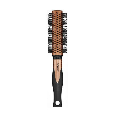 Conair Copper Pro Nylon Bristle Round Hair Brush Small Barrel All Hair - Imperfect Container