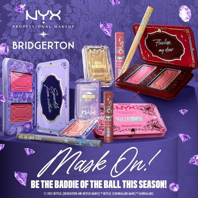 NYX Professional Makeup Bridgerton Royal Highlighter Buttermelt Iridescent Peach 0.17oz - New
