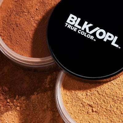 BLK/OPL True Color Soft Velvet Finishing Powder Foundation Dark 1oz - New