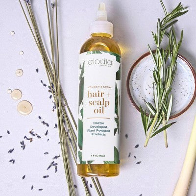 Alodia Nourish and Grow Healthy Hair and Scalp Oil 8.5 fl oz - New