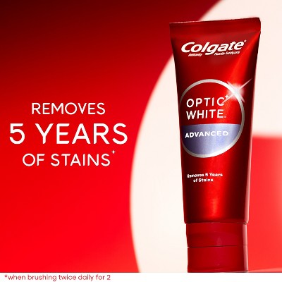 Colgate Optic White Whitening Toothpaste Sparkling White 3.2oz/3pk - Imperfect Box